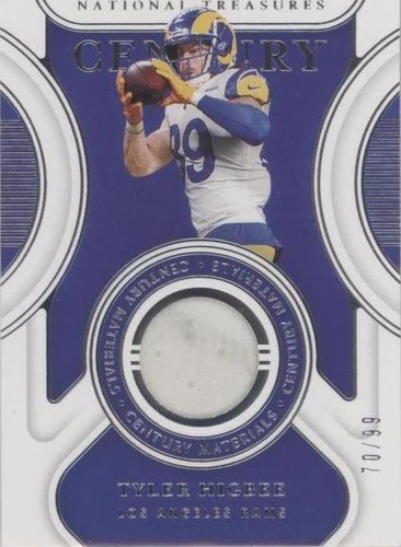 2021 Panini National Treasures Tyler Higbee #CM-TYH