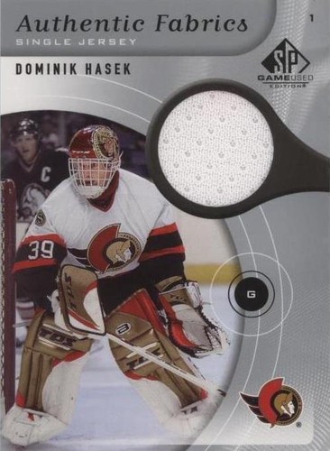 2005-06 SP Game Used Edition - Dominik Hasek #AF-HA
