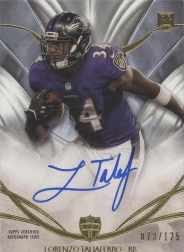 2014 Topps Supreme Lorenzo Taliaferro #SRA-LT