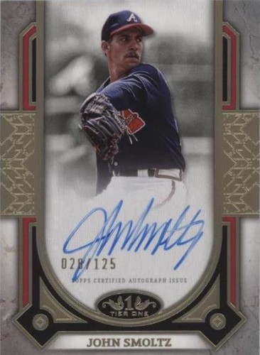 2024 Topps Tier One - John Smoltz #PPA-JS