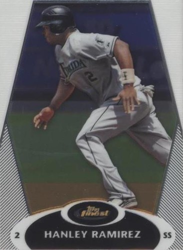 2008 Topps Finest - Hanley Ramirez #90