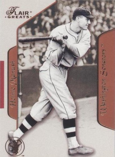 2003 Flair Greats - Heinie Manush #95