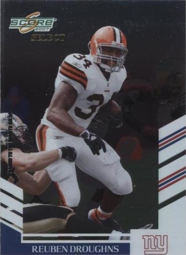 2007 Score Select Reuben Droughns #196