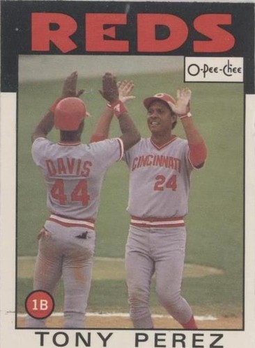 1986 O-Pee-Chee - Tony Perez #85