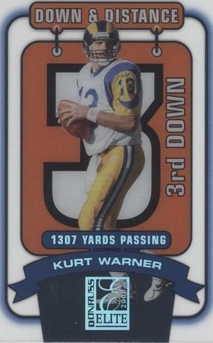 2000 Donruss Elite Kurt Warner #DD-10D3