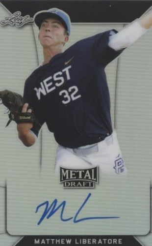 2018 Leaf Metal Draft - Matthew Liberatore #BA-ML2