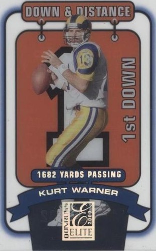 2000 Donruss Elite Kurt Warner #DD-10D1