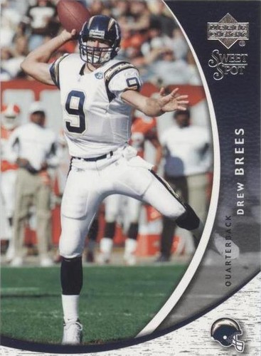 2004 Upper Deck Sweet Spot Drew Brees #80