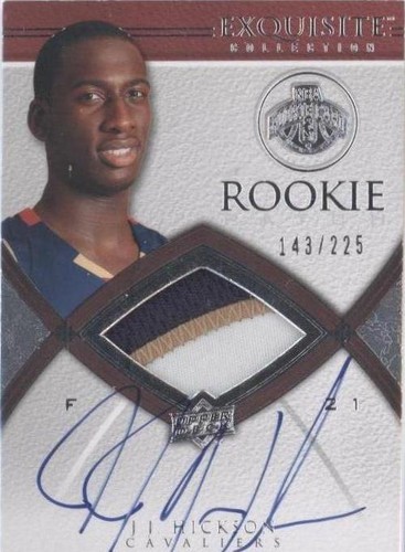 2008-09 Exquisite Collection - J.J. Hickson #72