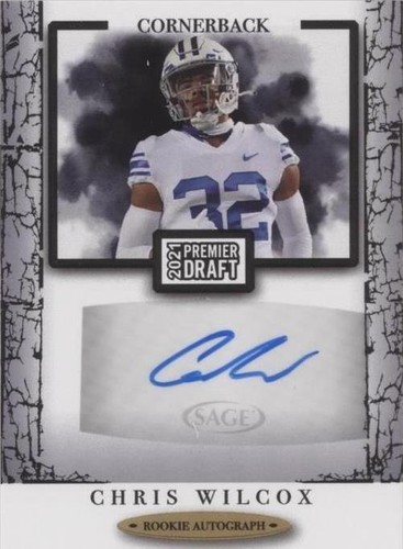 Chris Wilcox Football Trading Cards