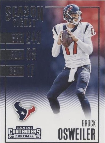 2016 Panini Contenders Brock Osweiler #88