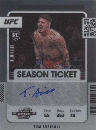 2022 Panini Chronicles UFC - Tom Aspinall #CO-TAS