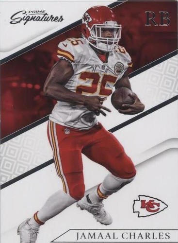 2016 Panini Prime Signatures Jamaal Charles #22