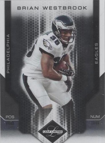 2007 Leaf Limited Brian Westbrook #75