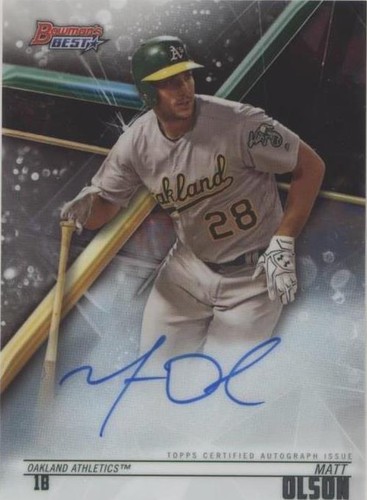 2018 Bowman's Best - Matt Olson #B18-MO