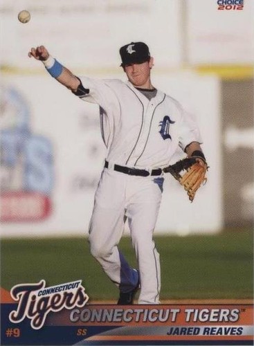 2012 Choice Connecticut Tigers - Jared Reaves #28