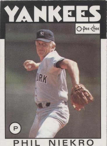 1986 O-Pee-Chee - Phil Niekro #246
