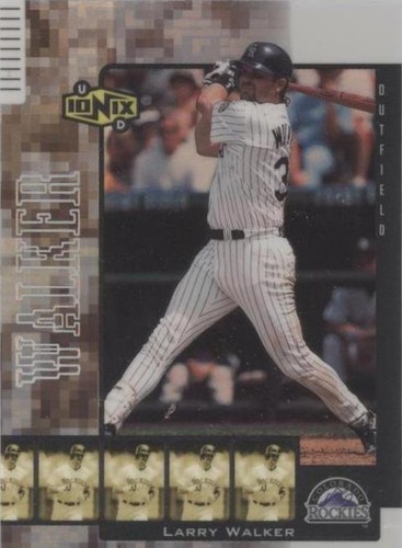 2000 Upper Deck Ionix - Larry Walker #R49
