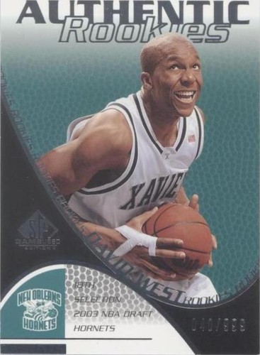 2003-04 SP Game Used - David West #124