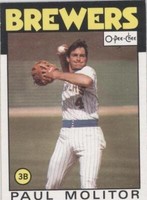 1986 O-Pee-Chee - Paul Molitor #267