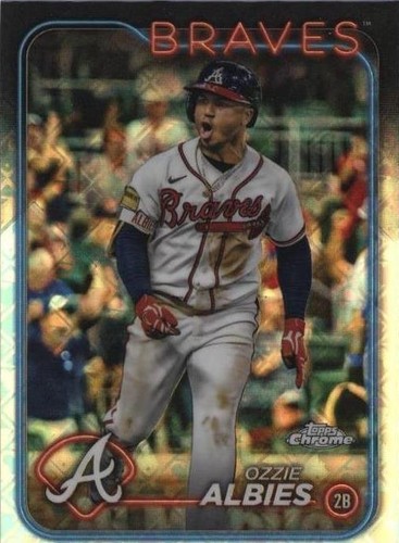 2024 Topps Chrome Logofractor Edition - Ozzie Albies #9