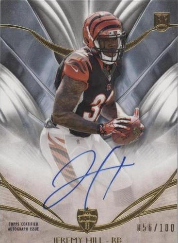 2014 Topps Supreme Jeremy Hill #SRA-JH