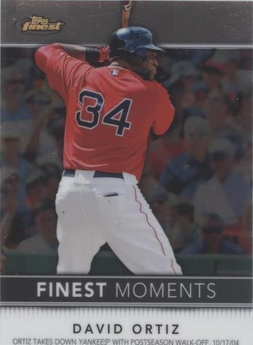 2011 Topps Finest - David Ortiz #FM15