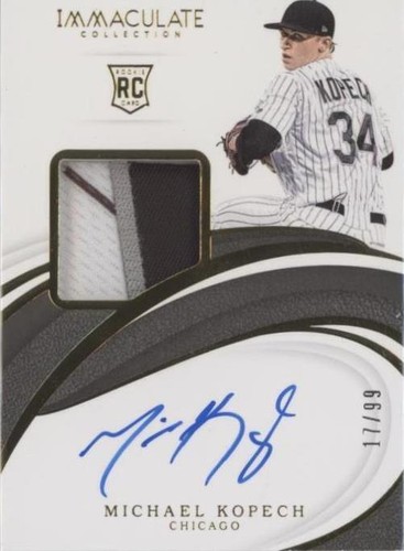 2019 Panini Immaculate Collection - Michael Kopech #13