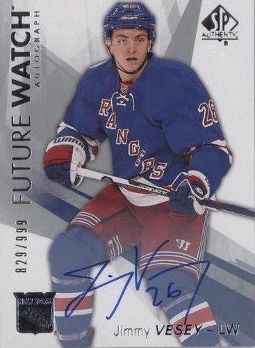 2016-17 SP Authentic - Jimmy Vesey #152