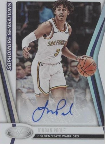 Jordan Poole サインカード /25枚限定 Jordan Poole サインカード /25枚限定 Jordan Poole サイン