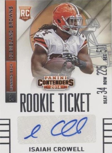 2014 Panini Contenders Isaiah Crowell #132