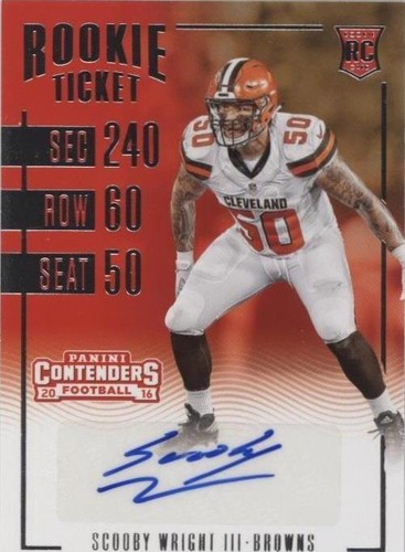2016 Panini Contenders Scooby Wright III #207