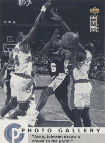 1995-96 Upper Deck Collector's Choice - Avery Johnson #403