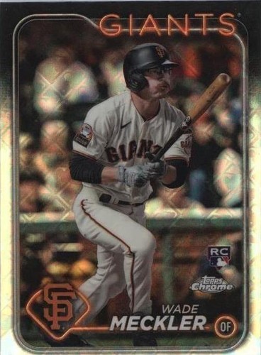 2024 Topps Chrome Logofractor Edition - Wade Meckler #22