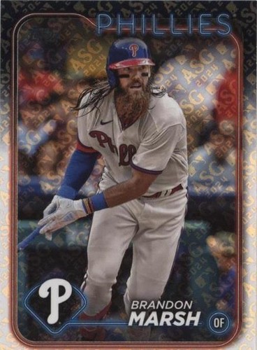 2024 Topps #71 Brandon Marsh Philadelphia Phillies 43744 | eBay