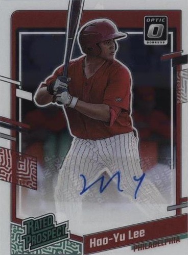 2023 Panini Donruss - Hao-Yu Lee #RPS-HL
