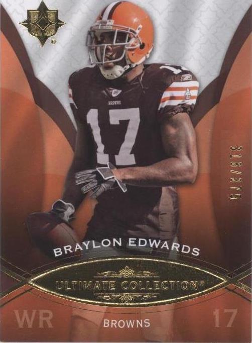 2009 Upper Deck Ultimate Collection Braylon Edwards #28