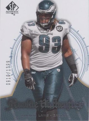 2008 SP Authentic Trevor Laws #156