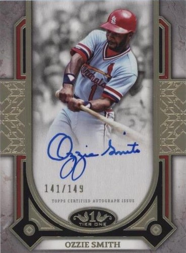 2024 Topps Tier One - Ozzie Smith #PPA-OS