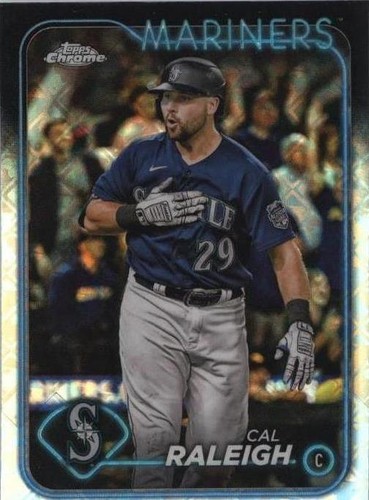 2024 Topps Chrome Logofractor Edition - Cal Raleigh #119