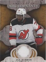 2021-22 Upper Deck Artifacts - P. K. Subban #NR-PS