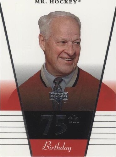 2002-03 Upper Deck Rookie Update - Gordie Howe #75