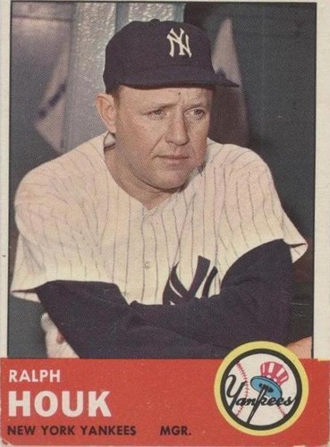 1963 Topps - Ralph Houk #382