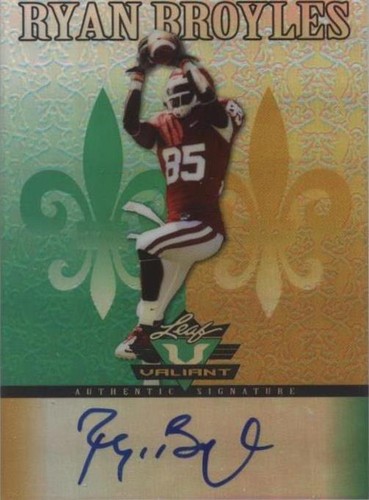 2012 Leaf Valiant Ryan Broyles #RB1