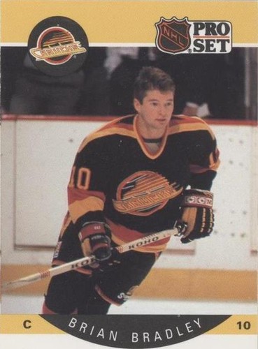 1990-91 Pro Set - Brian Bradley #294