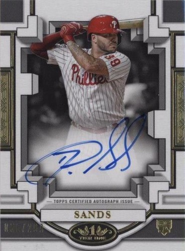 2023 Topps Tier One - Donny Sands #BOA-DS