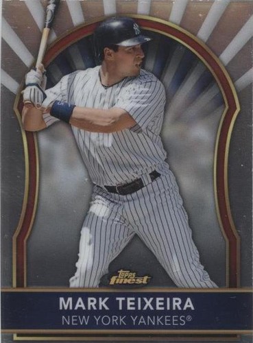 2011 Topps Finest - Mark Teixeira #4