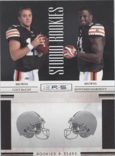2010 Panini Rookies & Stars Colt McCoy Montario Hardesty #4