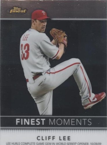 2011 Topps Finest - Cliff Lee #FM5