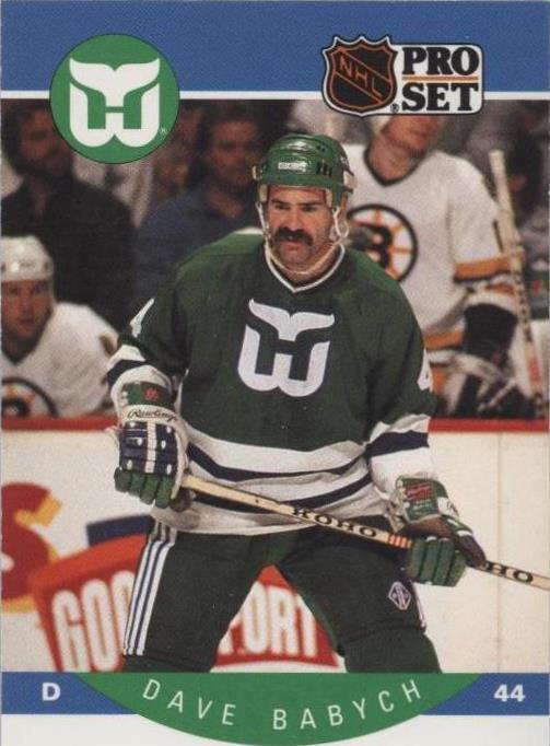 1990-91 Pro Set - Dave Babych #99